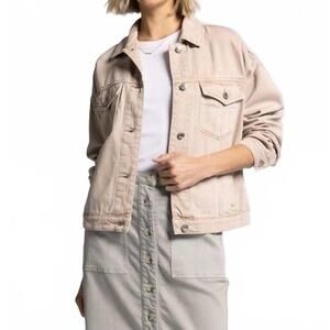 NEW THREAD & SUPPLY magnolia jacket in taupe